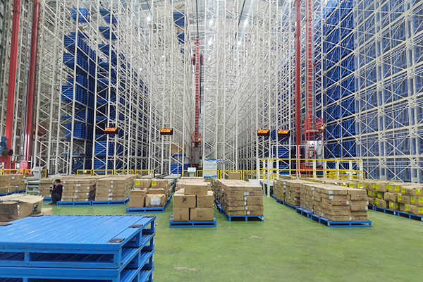Pallet Racks+Double Upright Turning Stacker Solutions ASRS en Indonésie
