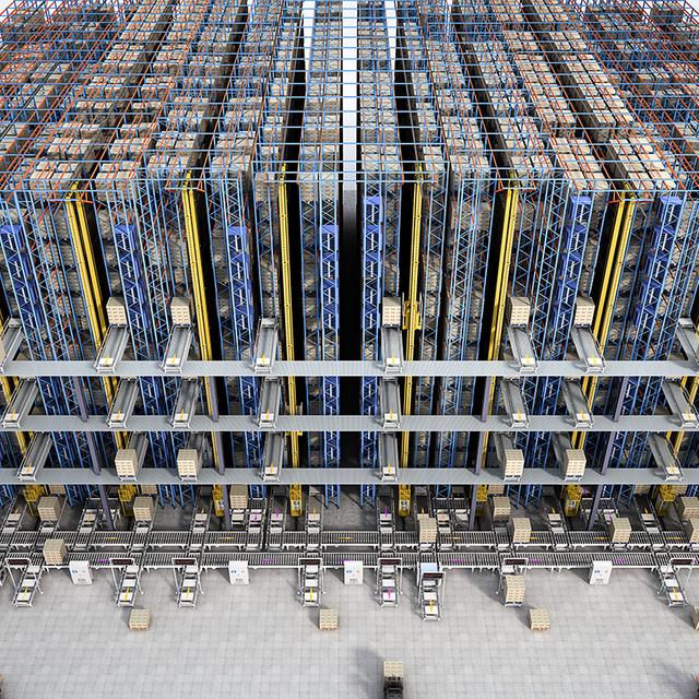 Solutions de rayonnage simple profondeur