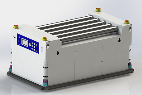 Plate-forme à rouleaux de type AGV